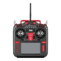Radiomaster TX16S Mark II MAX RED ELRS 2.4GHz 16CH 4.3" IPS Touch Hall Gimbal RC Control Remoto para Dron FPV