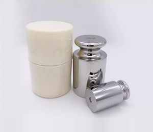 أوزان مختبرية من الفولاذ المقاوم للصدأ من الدرجة F1F2 - أوزان قياسية لمعايرة الموازين والموازين الإلكترونية - Product Image 1