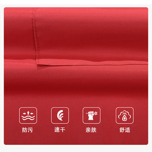 Custom Long Sleeve <b>Apron</b> Solid Color Durable <b>Waterproof</b> For Daily Use With Pocket And Tie Design - Product Image 2