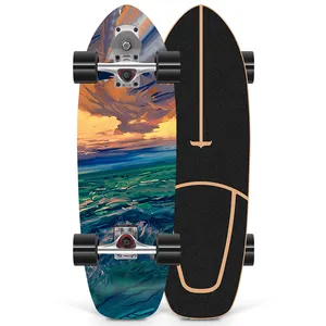 Customizable Shape Deck 30inch Pro Chinese Wooden Maple Complete Skateboard