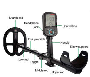 Detector de Metales Profesional H-30, Resistente al Agua, de 8 m de Profundidad, para Uso Industrial, Buscador de Tesoros de Oro, Plata y Cobre para Uso Subterráneo - Product Image 2