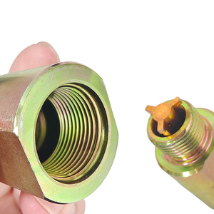 Adaptateur de distributeur de chambre à air en cuivre M22*1.5 à connexion rapide, pièce de semi-remorque fiable, prix direct usine pour camion - Product Image 3