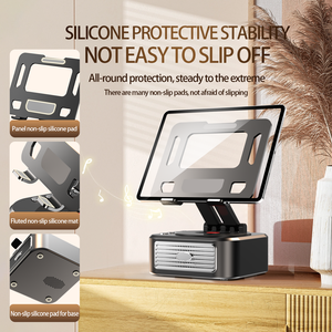 ใหม่ 3-in-1 อเนกประสงค์สำหรับลำโพง ระบบเสียงเพลง แท็บเล็ต iPad ขาตั้ง พาวเวอร์แบงค์ อุปกรณ์เสริมลำโพง สำหรับการเรียนรู้แบบสด - Product Image 3