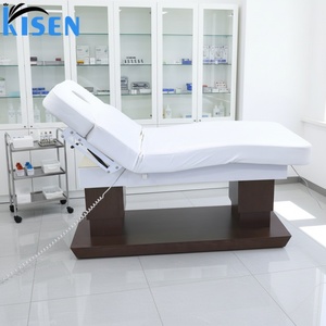 KISEN <b>Lash</b> <b>Bed</b> Modern Luxurious 4 Motors Adjustable Salon Shop Spa Treatment Electric Massage <b>Table</b> Facial Cosmetic Beauty <b>Bed</b> - Product Image 1