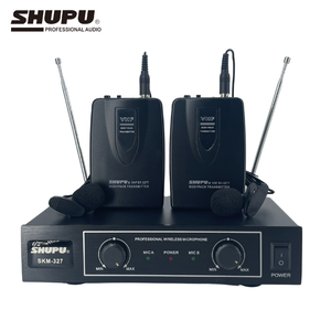 SHUPU VHF Mini solapa Lavalier MICRÓFONO INALÁMBRICO Control fácil condensador de Metal Cancelación de ruido para lecciones de enseñanza - Product Image 1