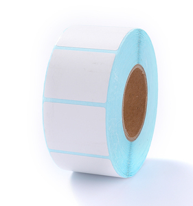 Material de Etiquetas Térmicas Directas Autoadhesivas Impermeables en Rollo Jumbo de 1530 mm, Etiqueta Holográfica Personalizada <span class=keywords><strong>para</strong></span> Logística de Envío, Chocolate - Product Image 1