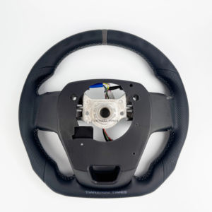 Volant en cuir compatible avec Toyota Premio Mark2 LC300 Vios Harrier Hilux Vigo 79 Series rav4 Raize Avalon <span class=keywords><strong>Aqua</strong></span> GR - Product Image 5
