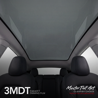 Película Inteligente 3MDT para Tesla Cybertruck, Película de Tinte Intercambiable para Techo de Vidrio de Doble Motor