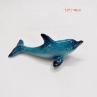 Vente en gros d'ornements nautiques, côtiers, marins, tortues en résine, tortues marines, requins, dauphins, figurines souvenirs, aimants pour réfrigérateur