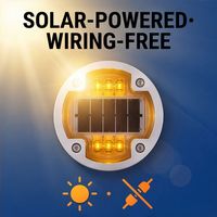 Ventes en gros de clous de signalisation routière solaires IP68 sans câblage, durée de vie de trois ans, pour les acheteurs exportateurs