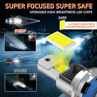 Bombilla de Xenón Gview 6000K 12V Serie D G18DP D2S D2R, Lámpara de Repuesto de Alto Rendimiento para Faros Delanteros de Automóvil con Salida de Luz Estable