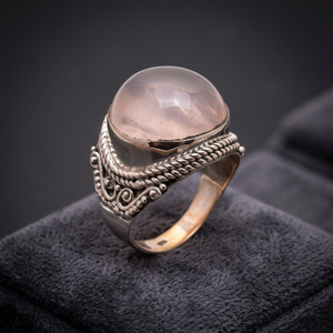 Paraiso Certified IGI Natural Gemstone <b>Rose</b> <b>Quartz</b> Bezel Setting Classic 925 Sterling Silver Handmade Jewelry Wholesale Factory - Product Image 2