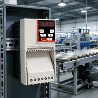Variateur de fréquence KingDrive 220V monophasé vers triphasé 0,75-2,2kW à contrôle vectoriel pour CNC de table, en stock, livraison rapide, certifié CE