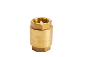 Clapet anti-retour vertical en laiton à ressort, filetage femelle BSP, pour système de conduite d'eau de yacht marin - Product Image 4