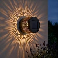 Luces Solares para Caminos, Luces LED para Patio, Jardín, Paredes, IP44 Impermeables, para Decoración de Jardín, Caminos y Patios