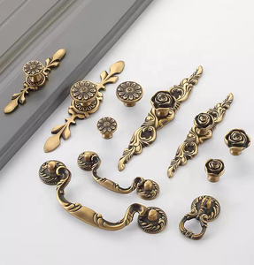 Hot Sale Solid Brass <strong>Antique</strong> Handle Kitchen Cabinet Handles <strong>Drawer</strong> <strong>Knobs</strong> - Product Image 4