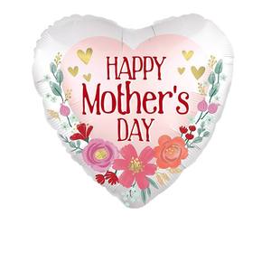 Oferta Especial: Nuevo Diseño de Cesta de Flores para el Día de la Madre, Globos de Aluminio en Forma de Corazón, Globo de Aluminio con Impresión en Forma de Ramo, Decoración para Fiestas - Product Image 1