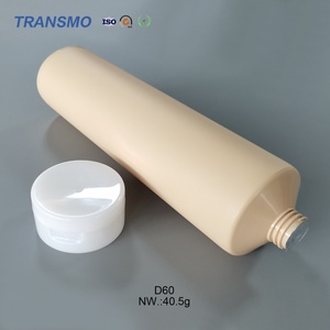 Tubo de Crema de Manos de 500 ml, Botella de Plástico Amarilla Suave, Tubo Exprimible para Loción, Envase Personalizable para Crema de Manos, Tubo de Plástico - Product Image 5