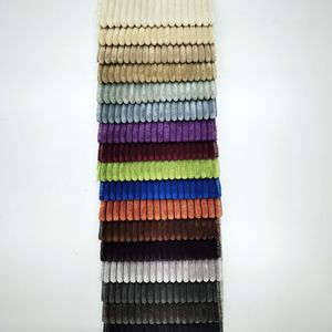 Cổ Phiếu Sẵn Sàng Vải To Sợi Sọc <span class=keywords><strong>Sofa</strong></span> Vải Bán Buôn Kết Cấu Nhung Bọc OEM Tùy Chỉnh Sọc Thiết Kế Cho Đồ Nội Thất Thấp Moq - Product Image 6