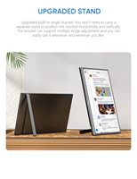 Arzopa A1M Offre Spéciale super mince double écran de jeu Triple USB 17.3 pouces moniteur portable
