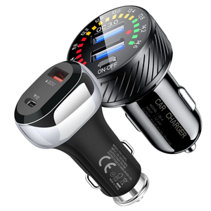 Chargeur USB 12 volts QC <span class=keywords><strong>3</strong></span>.0 pour voitures <span class=keywords><strong>12v</strong></span>/24v Bus USB de type C PD <span class=keywords><strong>Prise</strong></span> d'alimentation pour téléphone - Product Image 4