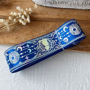 Nouvel Arrivage Ruban en Polyester Holographique Irisé 2,5 cm Motif Chat Céleste pour la Saint-Valentin, Cadeau Anime, Accessoire Cosplay - Product Image 4