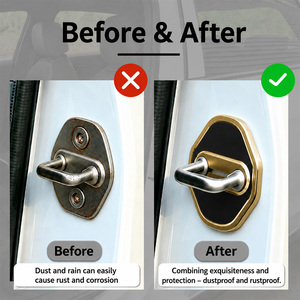 Innofit Funda de TPU de alta calidad para cerradura de puerta de coche para <span class=keywords><strong>Mazda</strong></span> LYNK&CO Hyundai Honda Jaguar Landrover Kia - Product Image 4