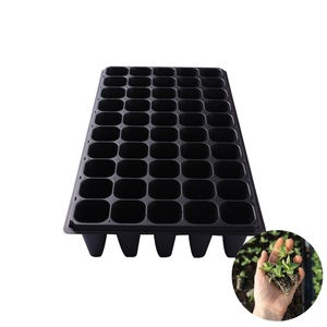 Plateau de plantes de graines noires, 200 cellules, prix d'usine, plateau de graines de fraises <span class=keywords><strong>pour</strong></span> pépinière - Product Image 3