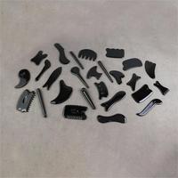 Massage de la tête peigne à gratter Gua Sha peigne outil combinaison Massage céramique Guasha conseil
