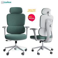 Chaise pivotante de bureau Foshan avec coussin en filet pivotant en tissu ergonomique pour l'école à domicile secrétaire d'invité de direction travaillant