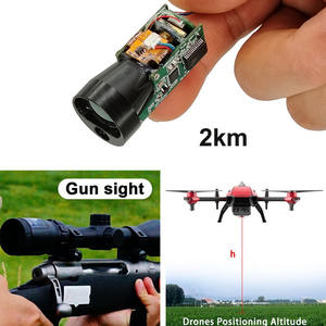 2000m longue portée capteur de Distance Laser Ethernet Laser télémètre Module 1 Hz TTL cylindre Laser télémètre capteur pour la Vision nocturne - Product Image 4