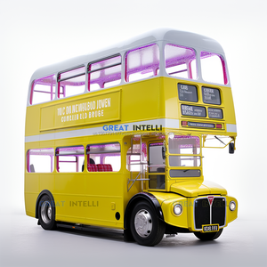 Camion mobile de nourriture de 9 pieds de camion de restauration avec la barre mobile de caravane d'autobus électrique de cuisine complète - Product Image 1