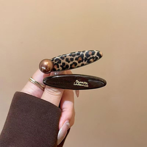 Múltiples Modelos, Venta Caliente, Diseño Exclusivo y Dulce, Pasadores de Pelo Marrones, Pasadores de Pelo Exquisitos de Lujo Ligero para Mujer, Accesorios de Moda para el Cabello, Venta al por Mayor - Product Image 2