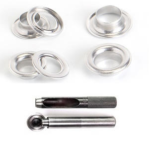 Remaches huecos Ojal de aire grueso 100 Juegos con herramienta Publicidad Camión Lona Hebilla <span class=keywords><strong>Ojales</strong></span> <span class=keywords><strong>para</strong></span> zapatos Ojal de lona - Product Image 1