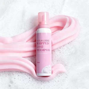 Espuma Limpiadora Vegana para Extensiones de Pestañas de 100 ml, Champú para Pestañas Sin Lágrimas, Mousse de Fresa Personalizado, Crema Batida, Herramienta de Belleza - Product Image 2