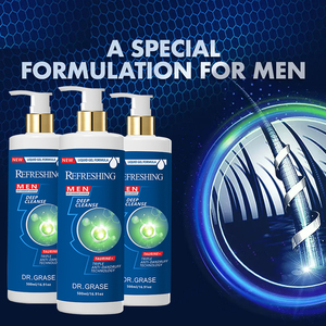 Champú para Hombre con Extracto Natural de Menta para una Limpieza Profunda y Control de Grasa <span class=keywords><strong>en</strong></span> <span class=keywords><strong>el</strong></span> <span class=keywords><strong>Cuero</strong></span> <span class=keywords><strong>Cabelludo</strong></span> Graso, Apto para Uso Diario - Product Image 6