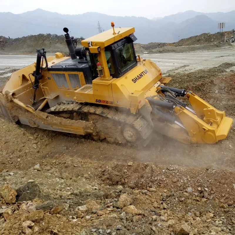 Hanpei Trung Quốc Thương hiệu Mới shantui 520hp lớn nhất Crawler xe ủi sd52 với phụ tùng để bán nóng