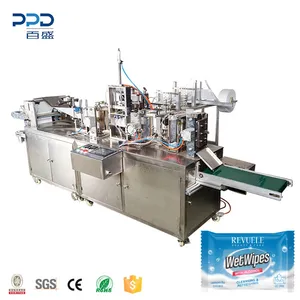 Automatic wet napkin machine line production of single wet wipes machine making