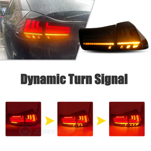 HCMOTIONZ 2003-2009 Lexus RX300 RX350 Harrier Faros Traseros LED Giro Secuencial Animación Welcome Ahumado Par - Product Image 5
