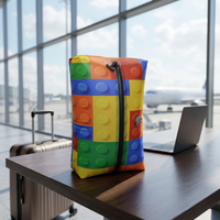 Sac de voyage sous vide équipé d'une mini pompe à air USB