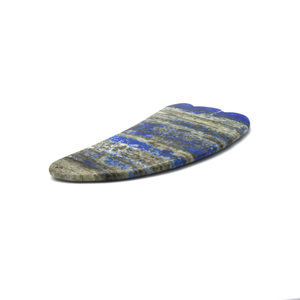 2025 phong cách mới bán buôn Chất lượng cao guasha gua SHA bán buôn 100% tự nhiên Lapis Lazuli gua SHA đá ngọc guasha scraper - Product Image 5