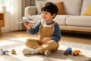 Puzzle d'<span class=keywords><strong>avion</strong></span> en <span class=keywords><strong>bois</strong></span> 3D <span class=keywords><strong>à</strong></span> <span class=keywords><strong>construire</strong></span> soi-même - Kit de construction de chasseur aérien pour garçons, adolescents et amateurs - Product Image 3