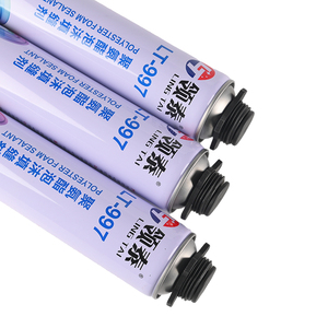 Scellant en <span class=keywords><strong>mousse</strong></span> de polyuréthane imperméable et écologique pour portes et fenêtres, pour le remplissage, l'isolation, la construction de haute densité et le travail du bois - Product Image 6
