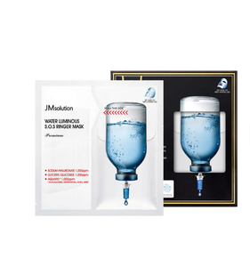 เจเอ็มโซลูชั่น วอเตอร์ ลูมินัส โซเอส ริงเกอร์ มาส์ก พลัส 35 มล. แผ่นมาส์กหน้าบำรุงผิวล้ำลึก ผลิตภัณฑ์ความงามเกาหลี บำรุงผิวแห้ง ฟื้นฟูผิว - Product Image 2