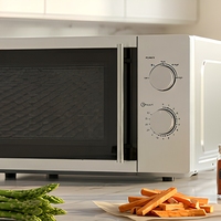 Four à toaster numérique mini 22L - Portable pour camping-car/voiture, en acier inoxydable, multifonction, pour cuire, griller et faire frire à l'air