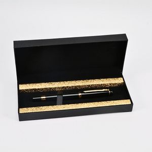 Tùy Chỉnh Logo Khuyến Mãi Kinh Doanh Quà Tặng Sang Trọng Bút Đặt Kim Loại Lăn Bút Với Hộp Bút - Product Image 4