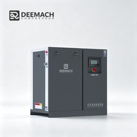 Compresseur d'air industriel silencieux sans huile à spirale DEEMACH 3,7 kW 5,5 kW 8 bars 10 bars pour la transformation alimentaire et des boissons