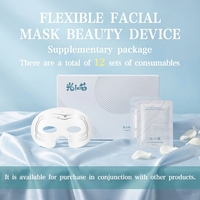 Recharge de Masque Facial MOQ Lumikitten Raffermissant et Anti-Rides (12 Sets Yeux) pour Tous Types de Peau
