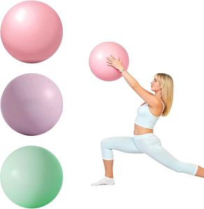 Ballon de Pilates en PVC mat épaissi de 20 cm, anti-éclatement, avec pompe, idéal pour le Pilates et le Yoga – Offre Spéciale - Product Image 1
