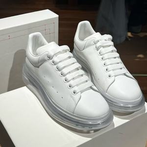 Zapatillas deportivas de alta calidad con amortiguación de aire, zapatos de cuero genuino de diseñador de lujo para hombre, zapatos deportivos casuales para caminar para mujer - Product Image 2